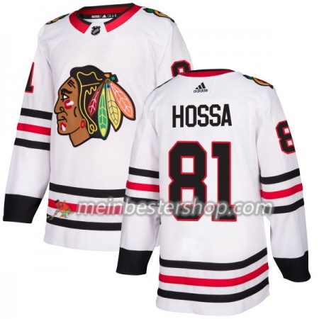 Chicago Blackhawks Marian Hossa 81 Adidas 2017-2018 Weiß Trikot Authentic - Herren Chicago Blackhawks Marian Hossa 81 Adidas 2017-2018 Weiß Trikot Authentic - Herren